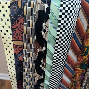 Lot of 22 100% Men's Silk Ties